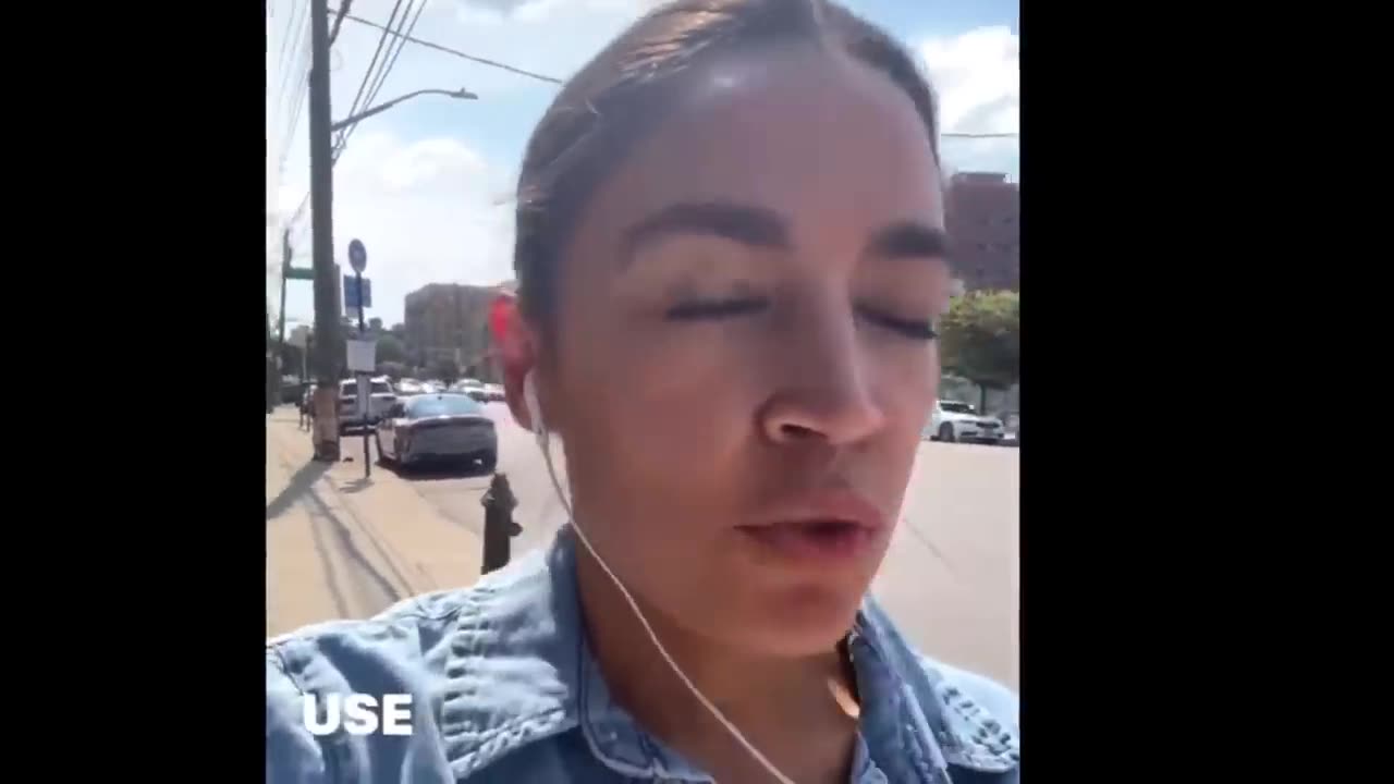 AOC Smoking Crack Again