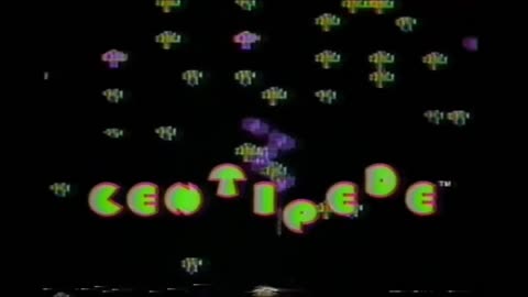 1983 Centipede Atari Commercial