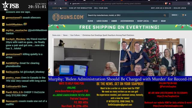 2021-12-08 20:00 EST - Modern Day America: with LC Mac