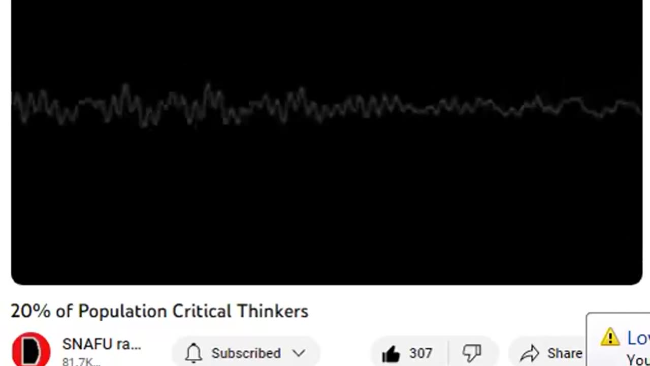 Only 20% of the Population are Critical Thinkers