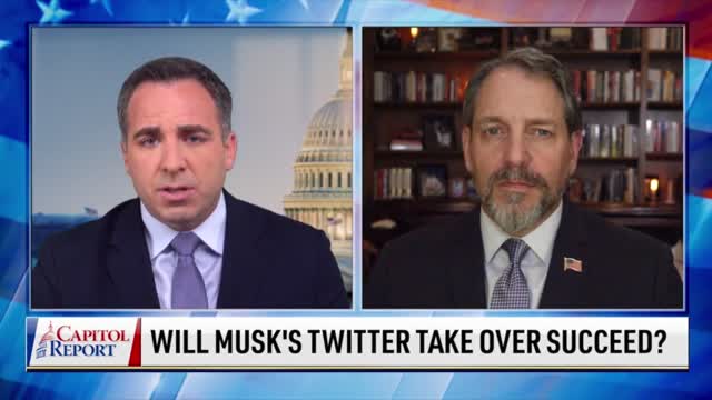 Mark Meckler joins the Capitol Report to discuss Elon Musk's potential takeover of Twitter