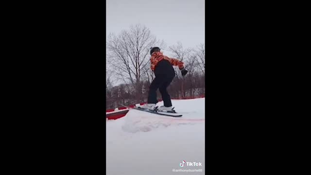Snowboarding and Skiing TikTok Compilation