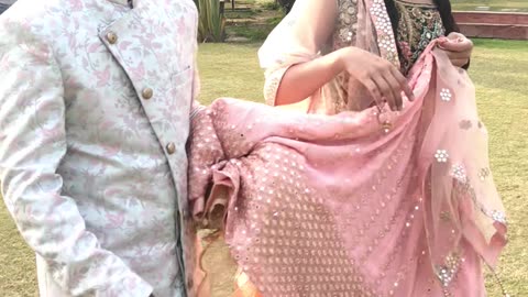 Walking with Wedding India Dress #foryou #wedding #photography #ytshorts