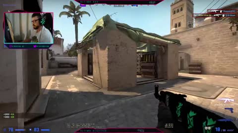 Clutch 1x3 CSGO - MIRAGE