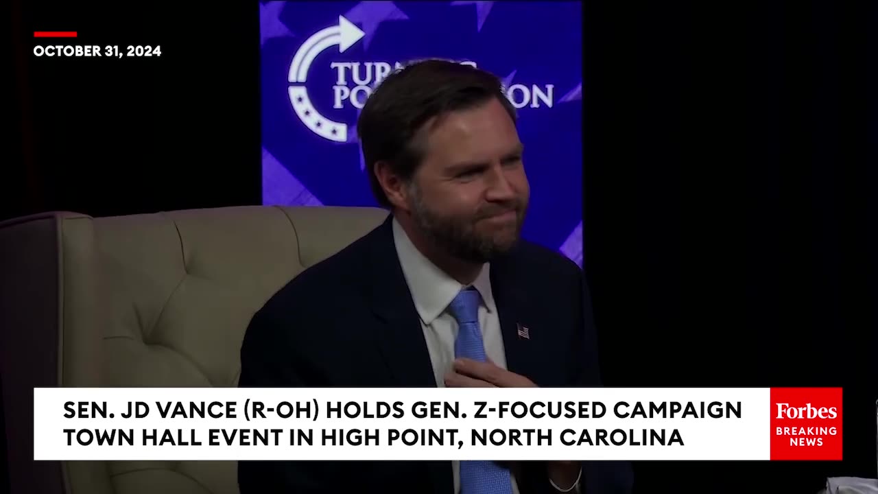 Student asks JD Vance how his Faith & Ethics are tested since Becoming Politician