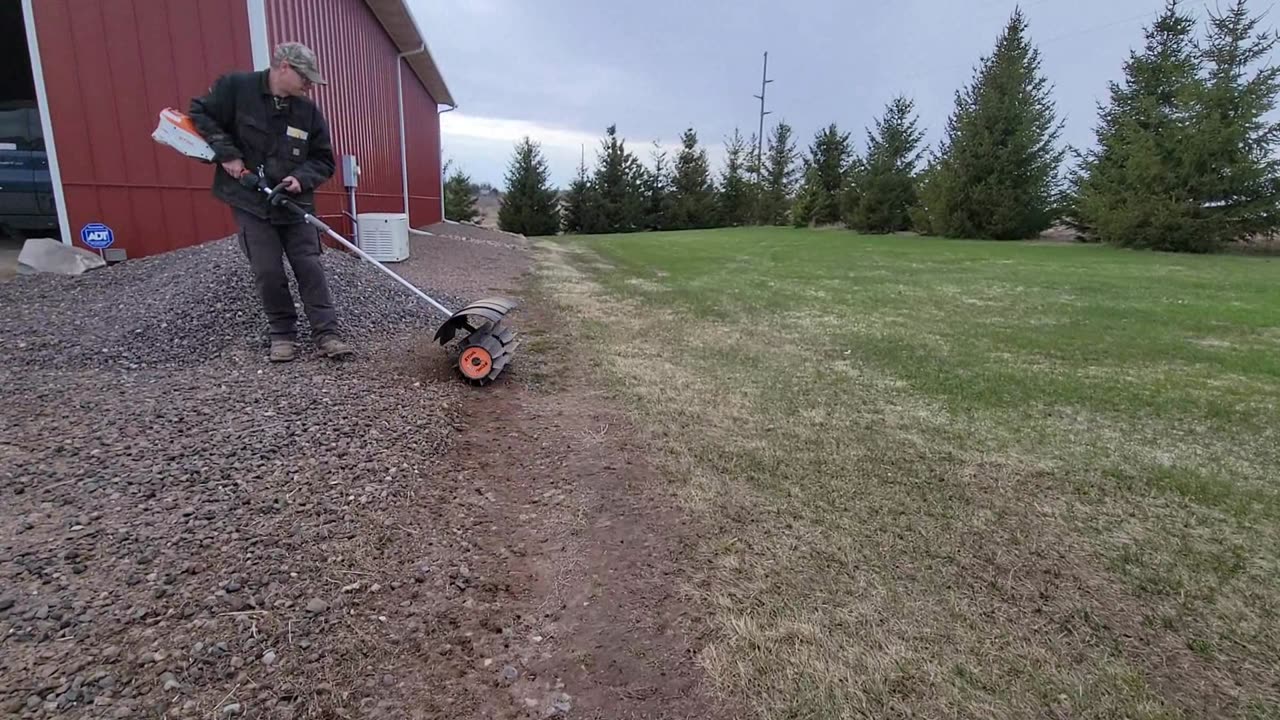 NEVER Sweep a Lawn By HAND Again