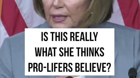 Pelosi took the floor