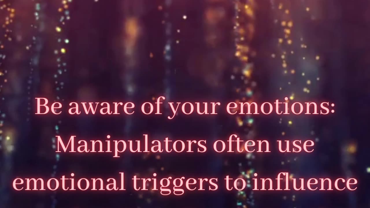 Defense against manipulation