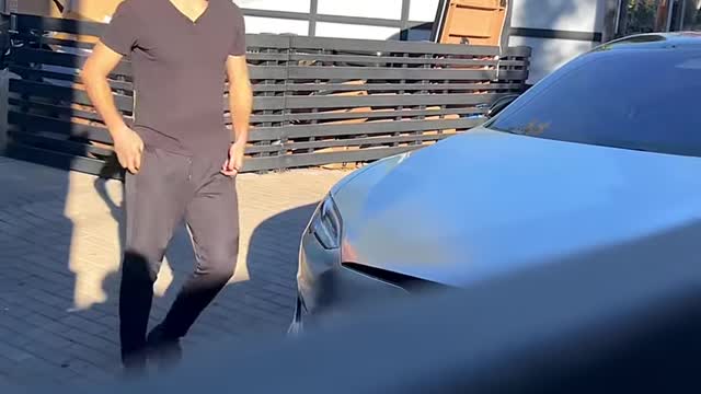 I Did This To My Friends Exotic Car.. #shorts