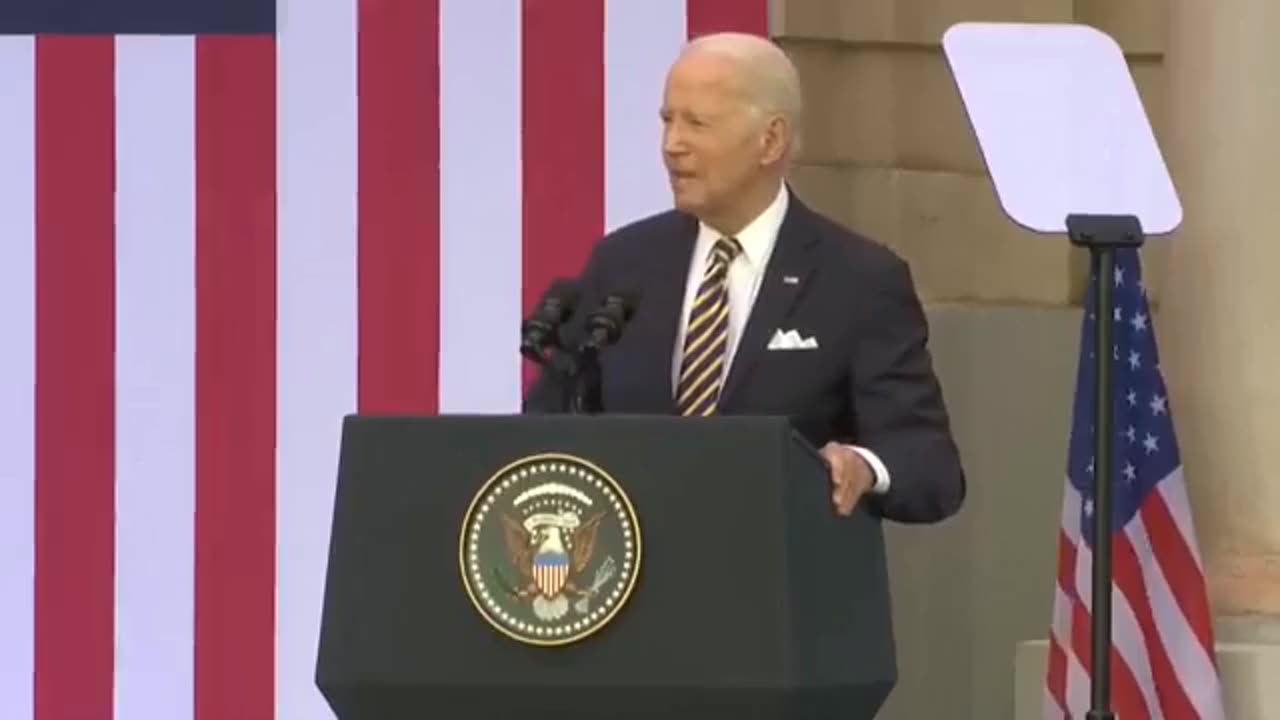 Biden strikes again