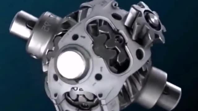 The internal structure of the converter is shown with animation