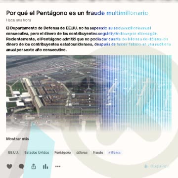 Por qué el Pentágono es un fraude multimillonario