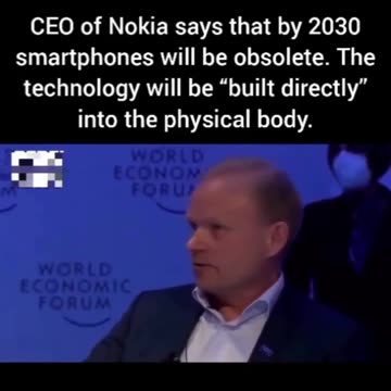 CEO of Nokia states that phones will be obsolete by 2030...