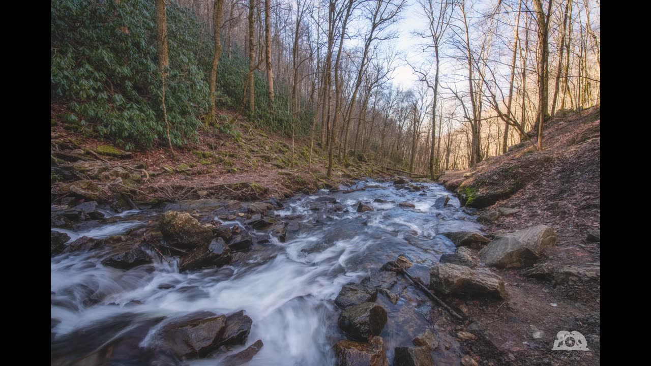 Soco Falls, in Maggie Valley, North Carolina