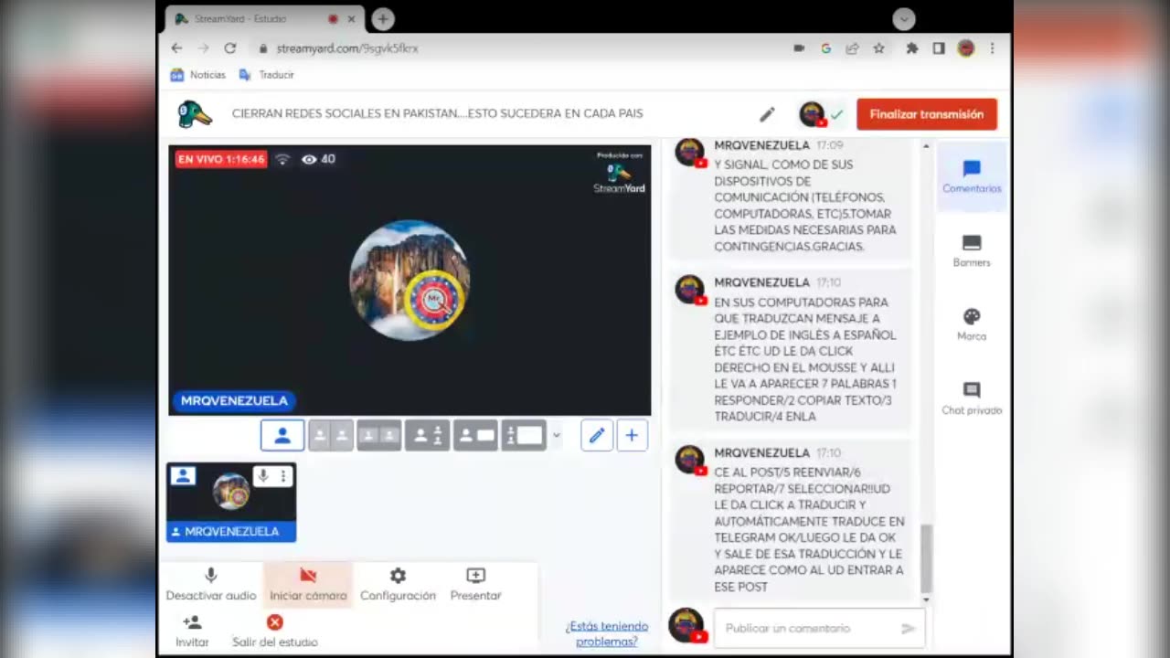 Preparación/ Caen REDES Sociales. 07/01/24
