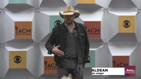 Jason Aldean talks about winning the ACM Entertainer of tthe Year Award | Rare Country