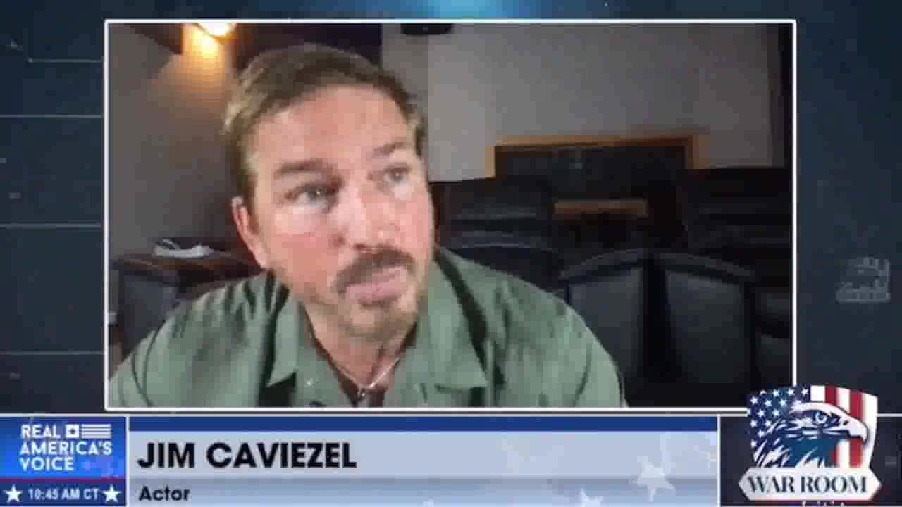 Jim Caviezel on War Room with Steve Bannon