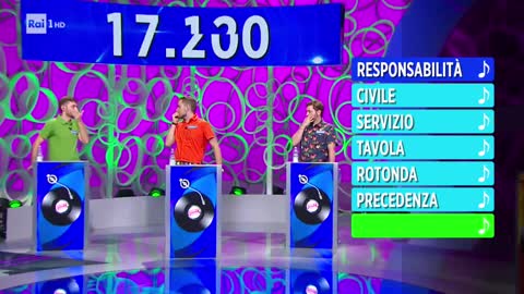 RAIUNO - Reazione A Catena-La Catena Musicale (04/09/2020)