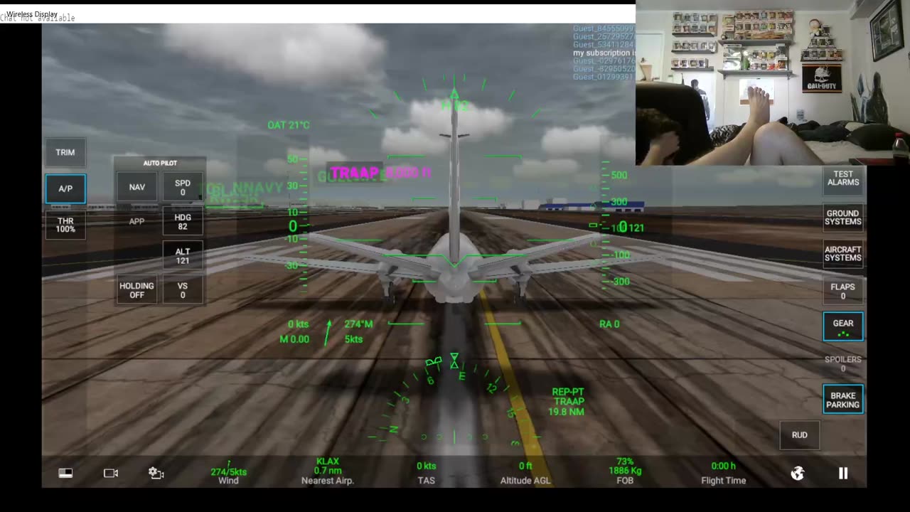 come chat to me while im doing while i mirror my android
