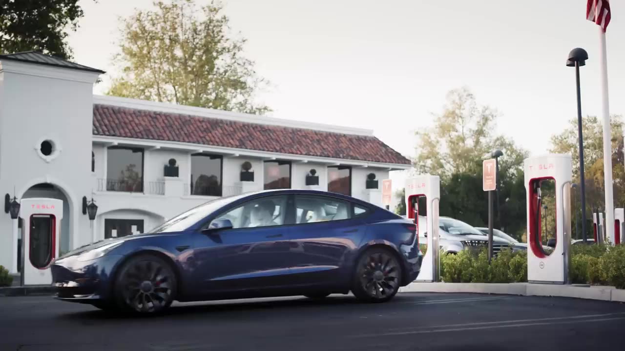 Supercharging Tesla