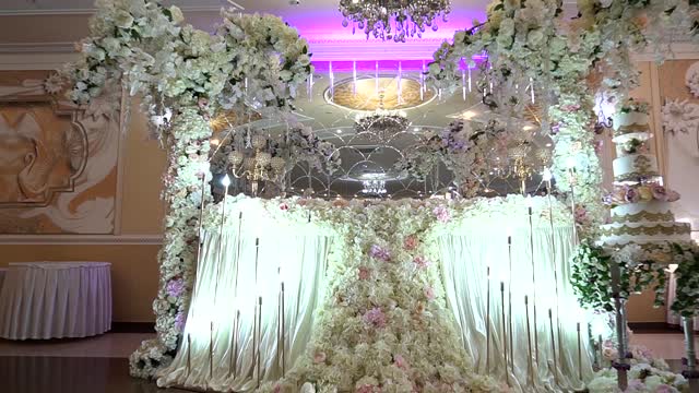 wedding decorations background flowers for the bride and groom 12