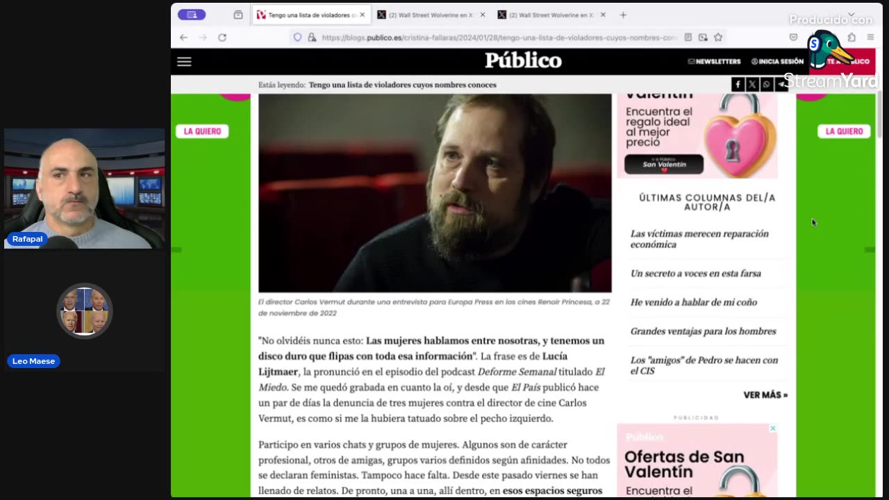 Intrahistoria de la actualidad 6-2-24: intervenciones paradójicas de la Alianza