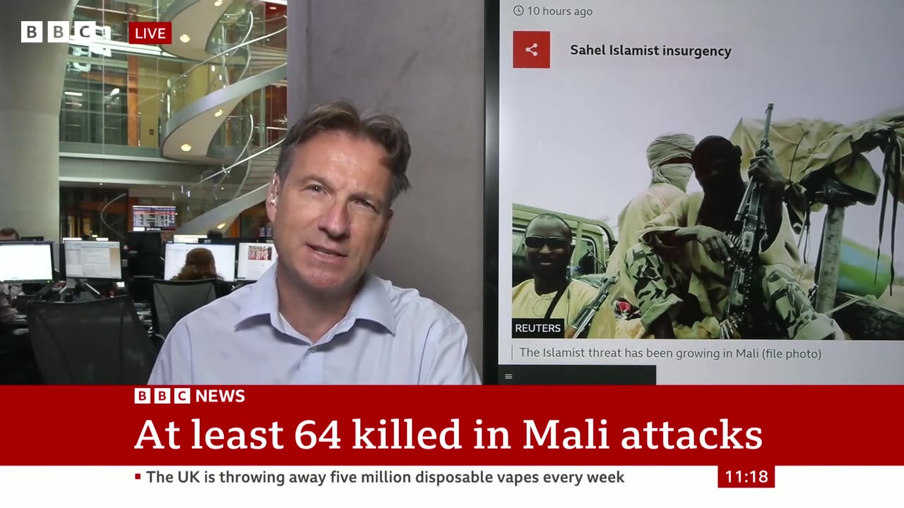 Dozens reported dead in Mali after attack on river boat