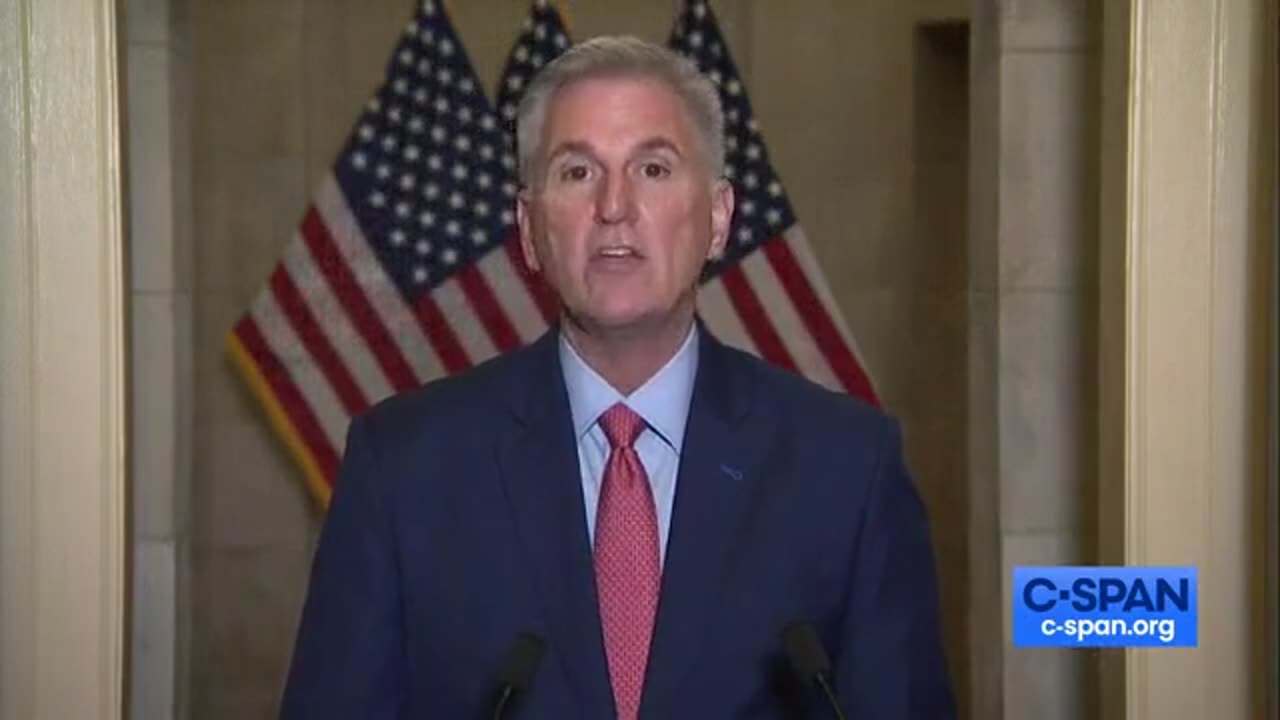 McCarthy: ‘I’m Directing Our House Committee Open a Formal Impeachment Inquiry Into Joe Biden’