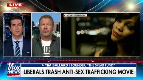 Tim Ballard on the leftist media attacking Sound of Freedom: "[Pedophiles] are watching this,...