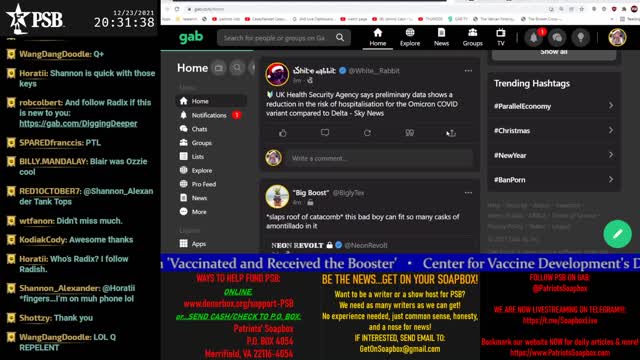 2021-12-23 19:00 EST - Digging Deeper: with Raddix, and DrunkPiñata