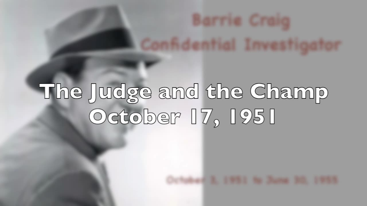 51-10-17 Barrie Craig The Judge And The Champ