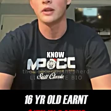 16y/o THE REAL WORLD Student Earnt $15K in 3mths