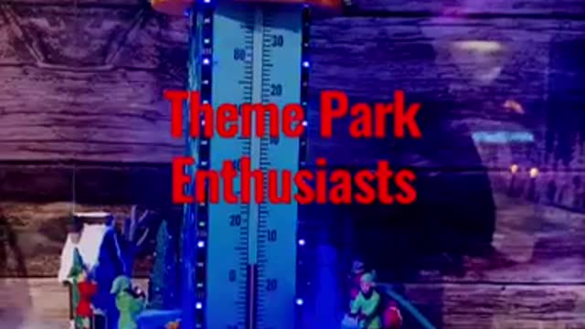 Theme Park Enthusiasts Christmas ornament