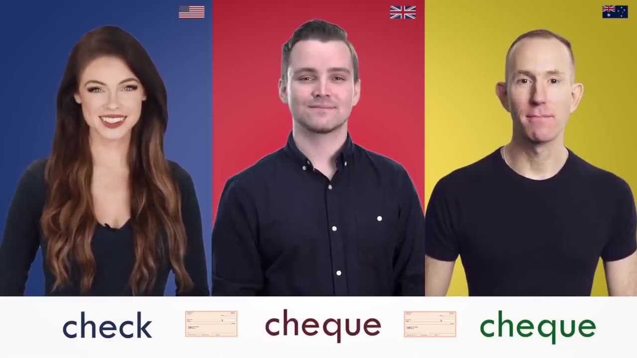 American vs British vs Australian English I One language, Three Accents