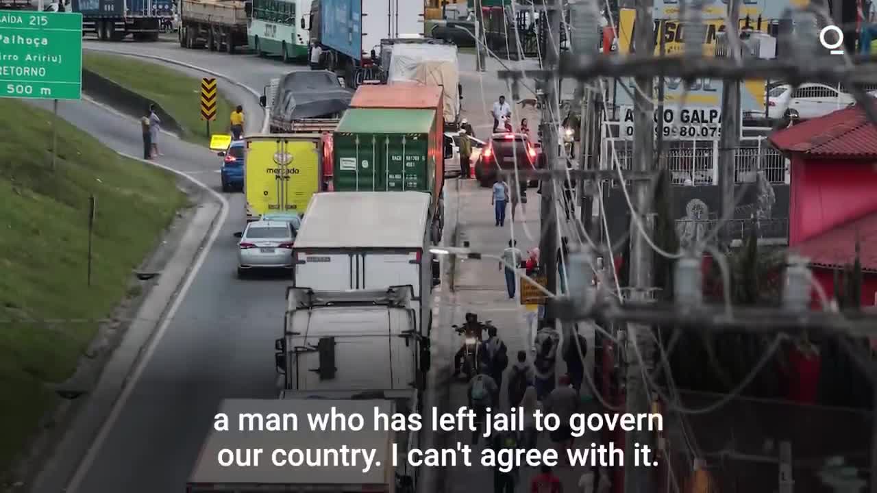 Brazil Truckers Block Roads to Protest Bolsonaro Election Loss