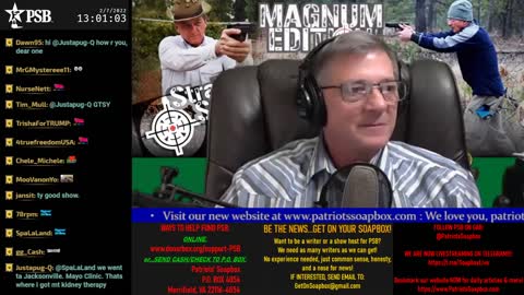 2022-02-07 12:58 EST - Straight Shootin' Magnum Edition: with Thumper