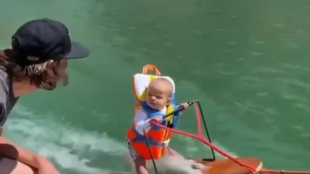 funny baby laughting