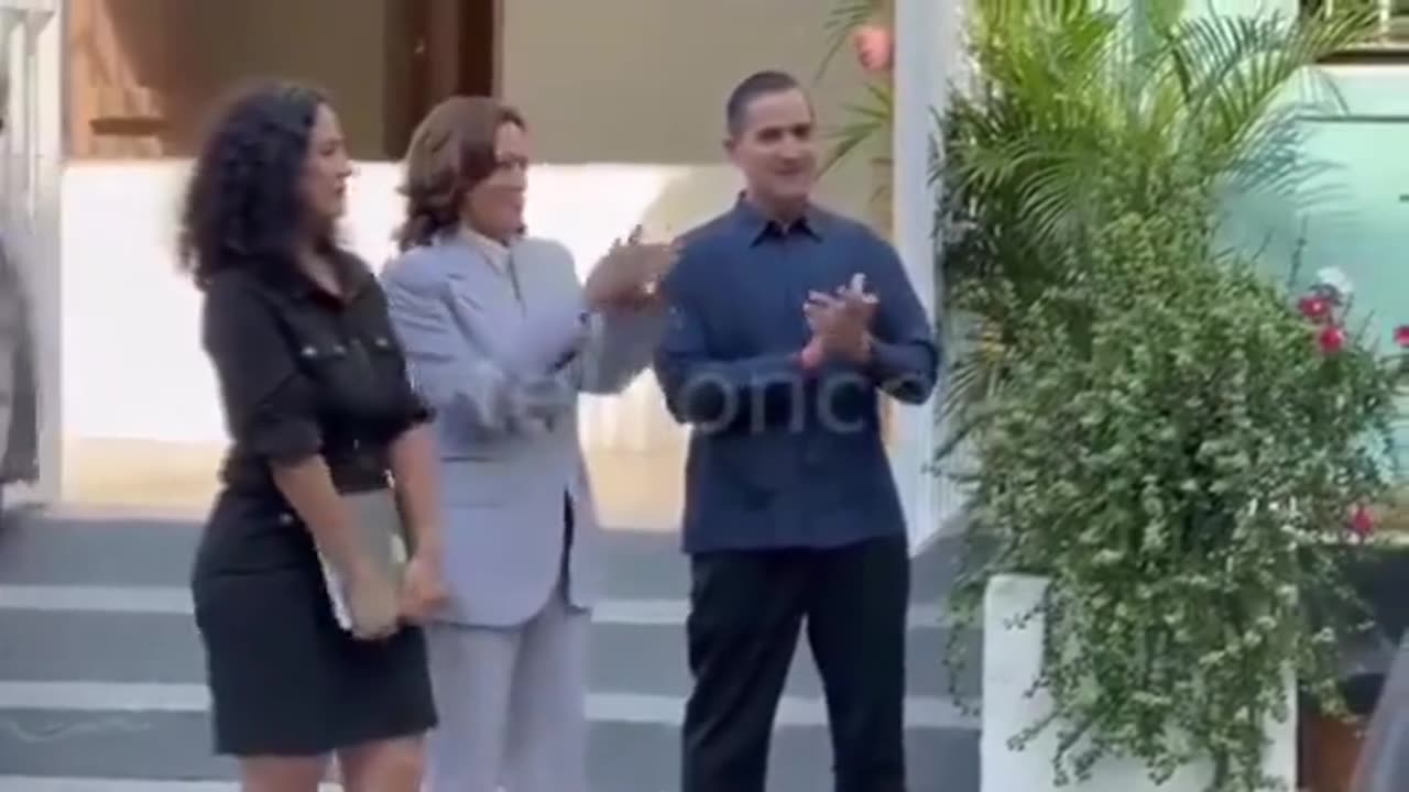 Kamala Caught Ignorantly Clapping Along With Song Protesting Her