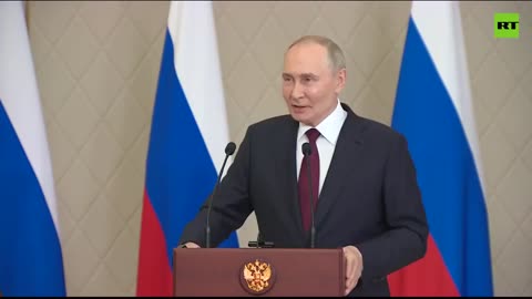 Putin talks about how "uncivilized" the attacks on Trump have been. “Even his family was attacked, his children were attacked”