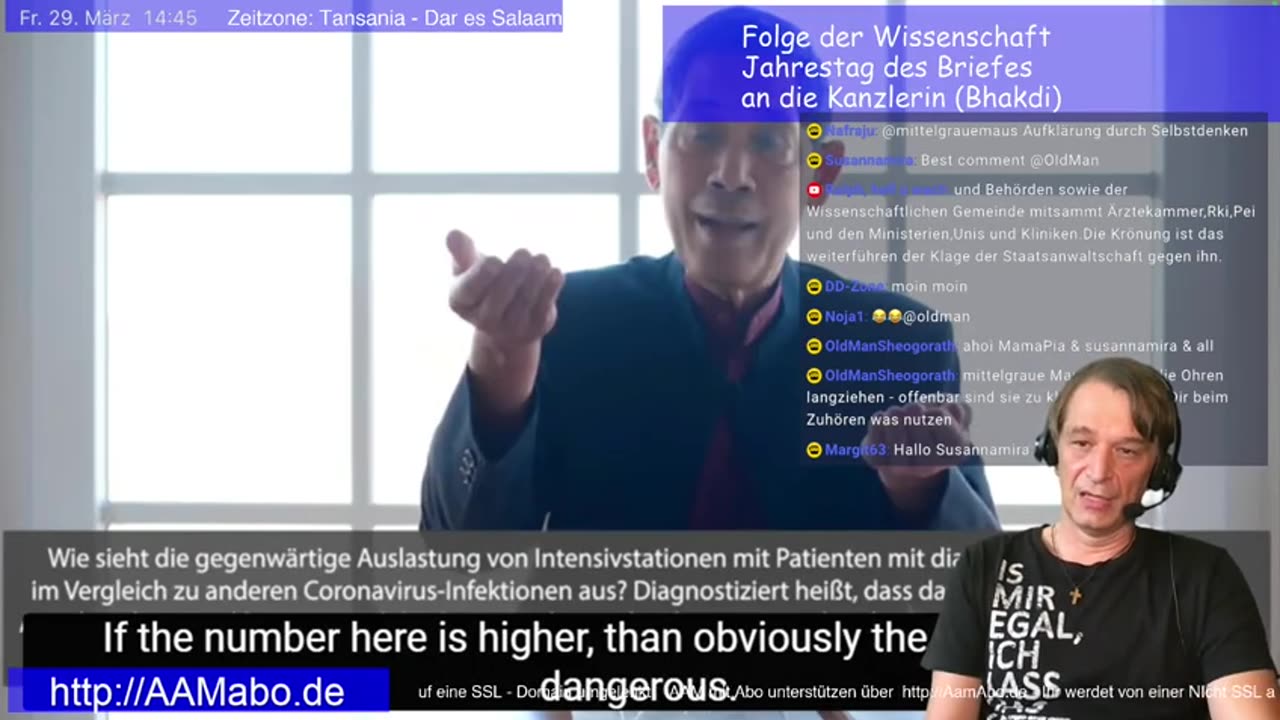 March 29, 2024...BOSCHIMO 🇩🇪🇦🇹🇨🇭🇹🇿🐰ALLES AUßER MAINSTREAM....🎇🥇👉Dr． Bodo Schiffmann - Folge der Wissenschaft