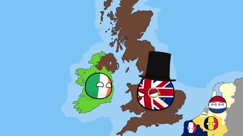 Countryballs - Then and Now (ukraine war map)
