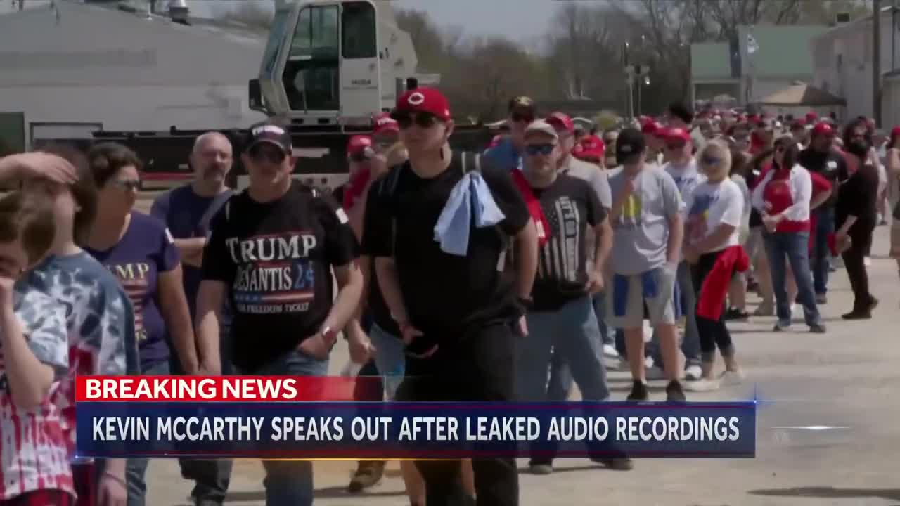 Trump Rallies In Ohio Despite Leaked McCarthy Audio Tapes