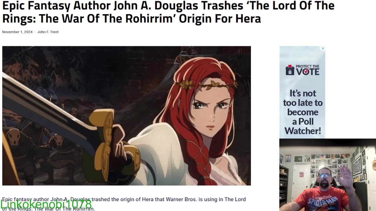 Fantasy Author Trashes LOTR Animated Movie