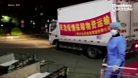 Covid_ Shanghai Rushes to Solve Lockdown Food Shortage