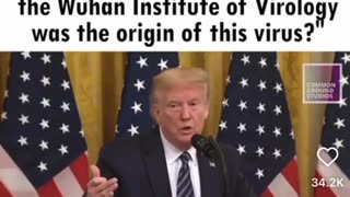 TRUMP. FLASHBACK OF BEING ON POINT.