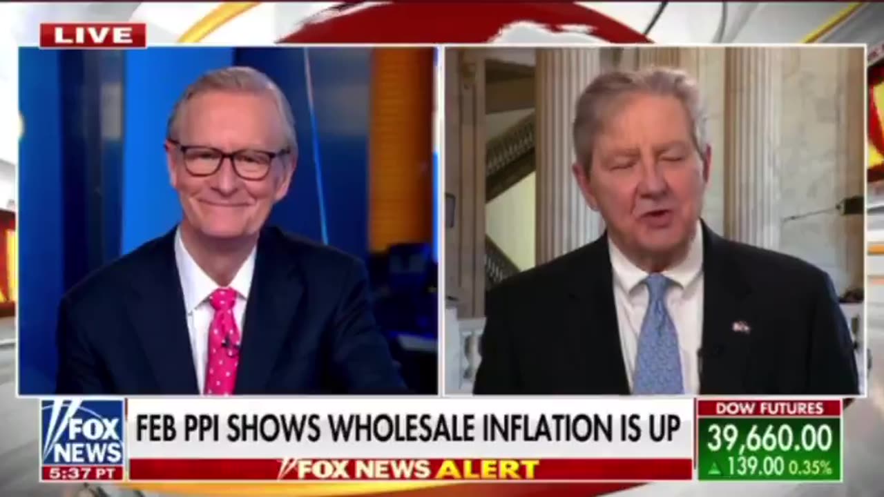 Senator Kennedy of Louisiana on latest Biden-induced inflation data: