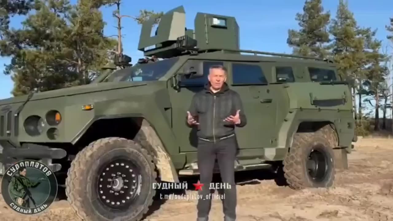 Footage of the destruction of the a Novator-2 armored vehicle