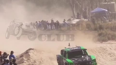 Offroad exciting moments