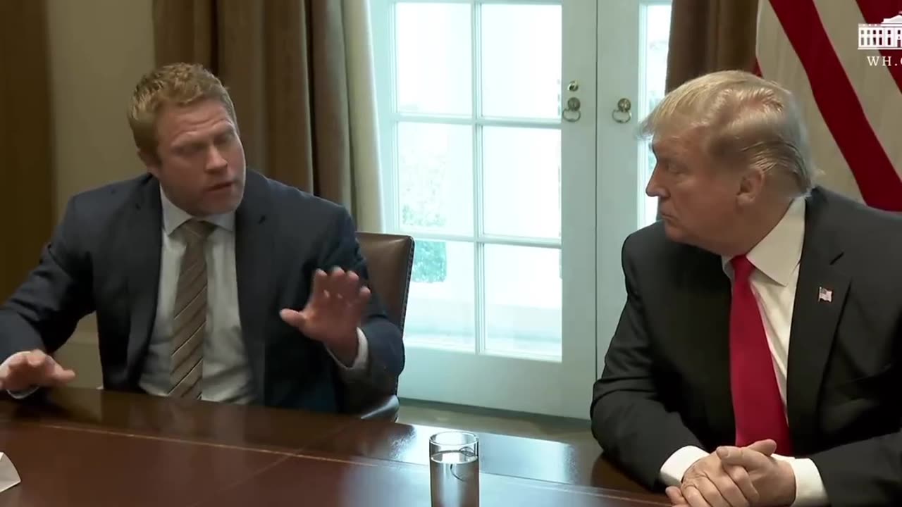 “Sound of Freedom” Hero met with President Trump. #SaveTheChildren