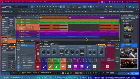 Event Effects Follow Up - Studio One Pro 7 - Home Studio Trainer Show